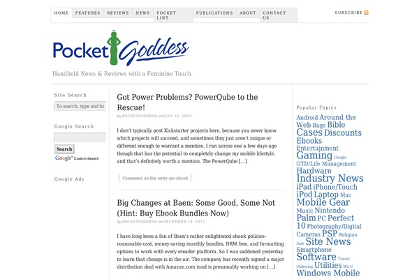 Thesis 1.7 theme site design template sample