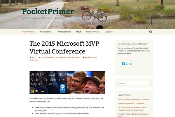 Twenty Thirteen theme site design template sample