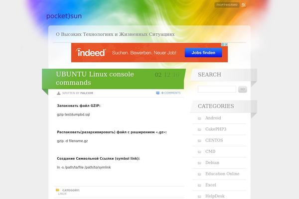 Spectrum theme site design template sample