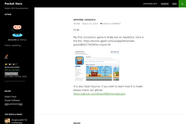 Site using App Display Page plugin