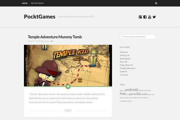 Anew theme site design template sample