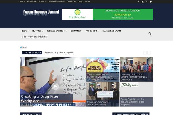 Site using Wpjobhunter plugin