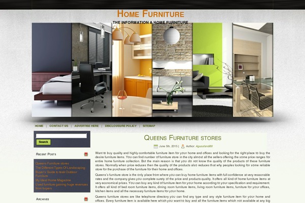 Accent theme site design template sample