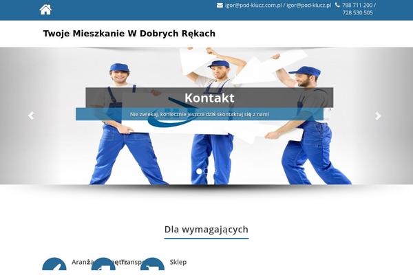 Enigma Premium theme site design template sample
