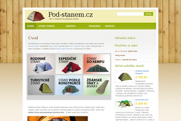 Outdoor theme site design template sample