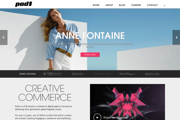 Graphy theme site design template sample