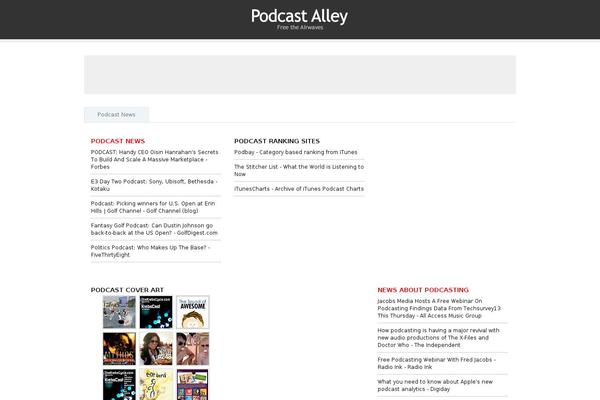 Site using Super RSS Reader plugin