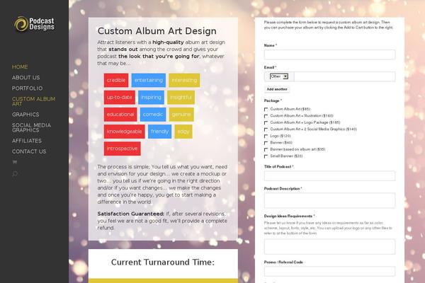 Site using Click-animate plugin