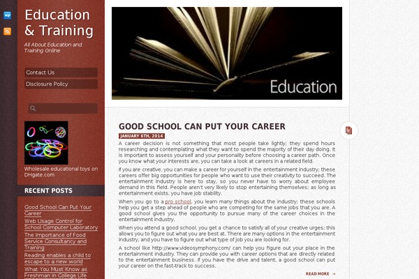 DailyPost theme site design template sample