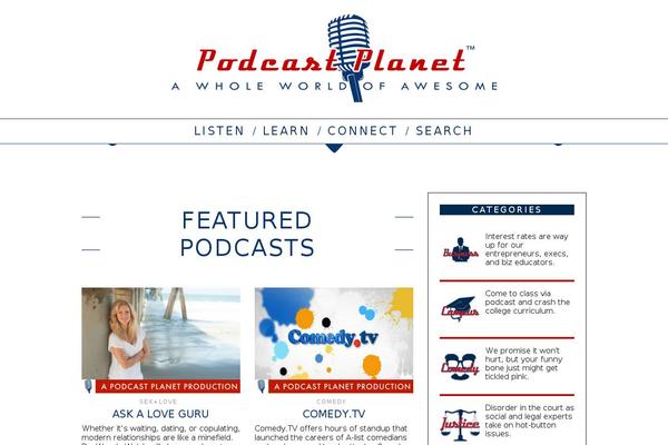 Site using Smart-podcast-player plugin