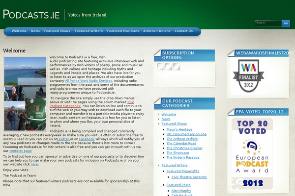 Arclite theme site design template sample