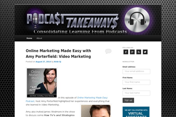 Twenty Eleven theme site design template sample