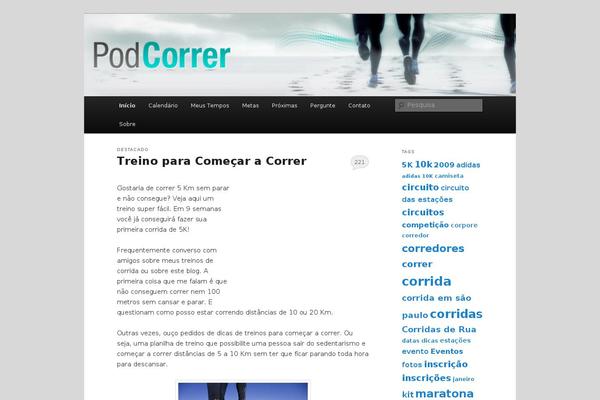 Twenty Eleven theme site design template sample