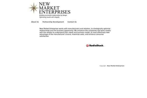 Nova theme site design template sample