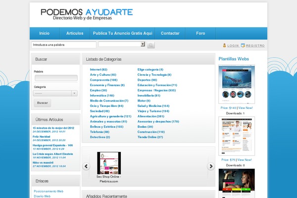 Directorypress theme site design template sample