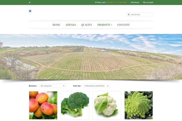 Callisto theme site design template sample
