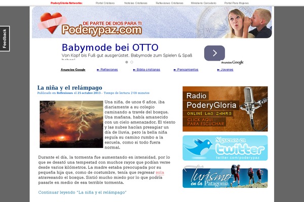 Site using Meks Easy Ads Widget plugin