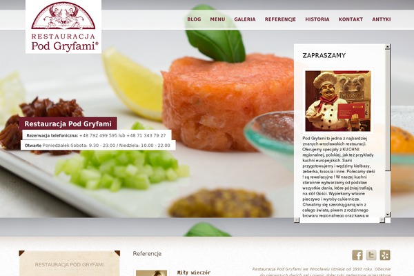 Foodlovers theme site design template sample