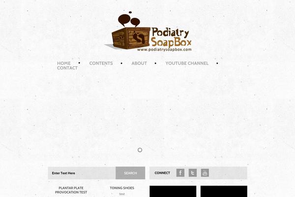 Gigawatt theme site design template sample