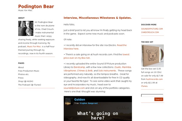 Ari theme site design template sample