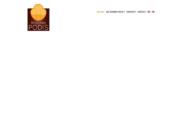 Bakery theme site design template sample