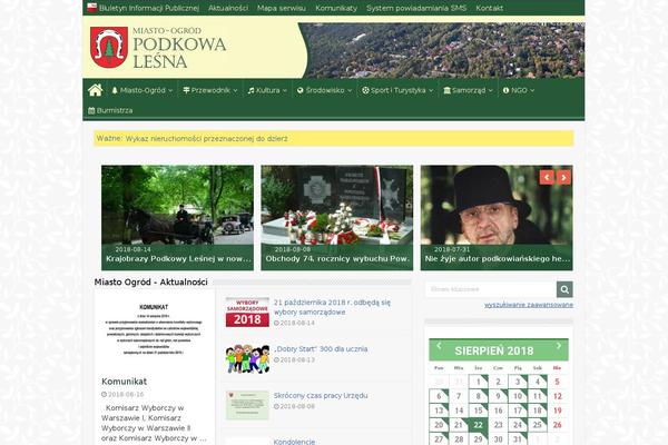 Site using Mailster plugin