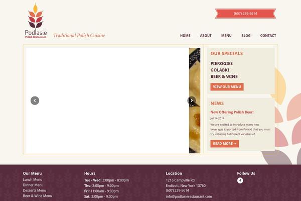 Site theme site design template sample