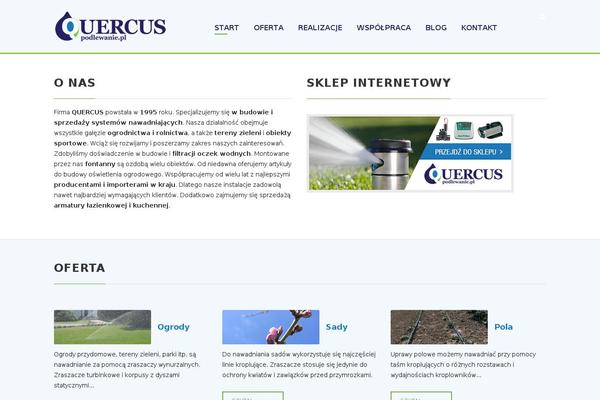 Organic-life theme site design template sample