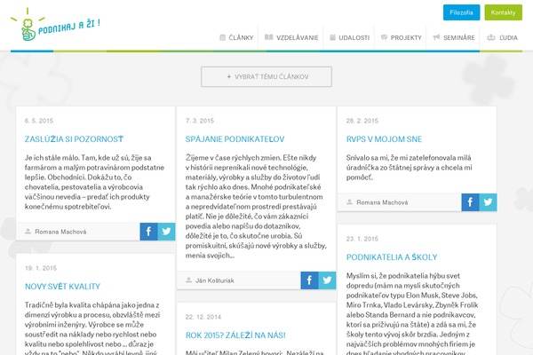 Site using Displet Pop plugin