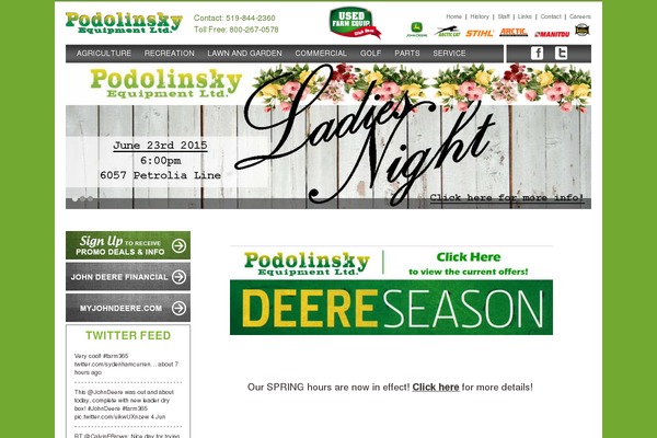 podolinsky.com site used Podo