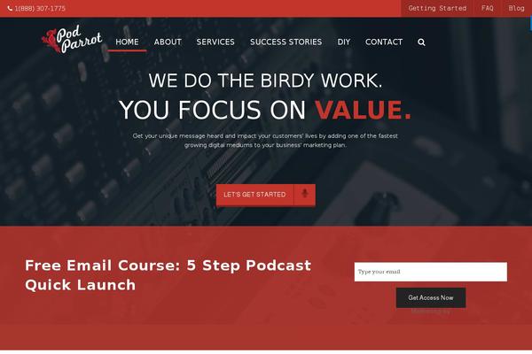 Site using Smart-podcast-player plugin