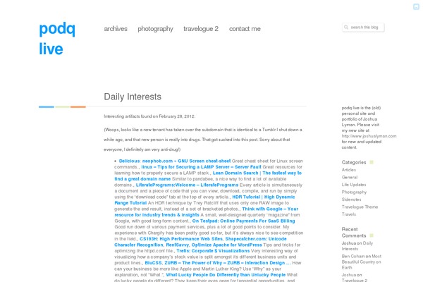 Neutra theme site design template sample