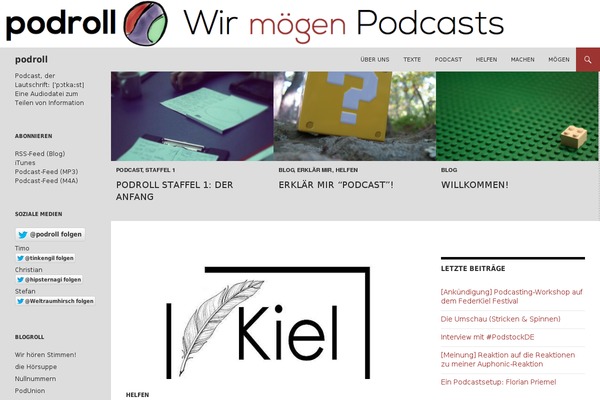 Site using Fourteen Colors plugin