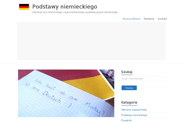 Blog theme site design template sample