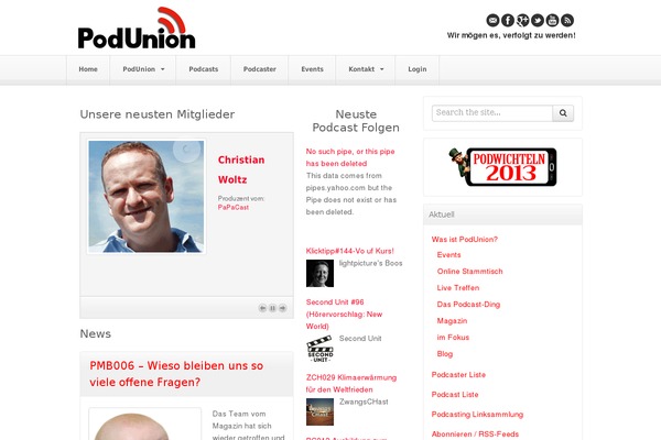 Site using Flattr plugin