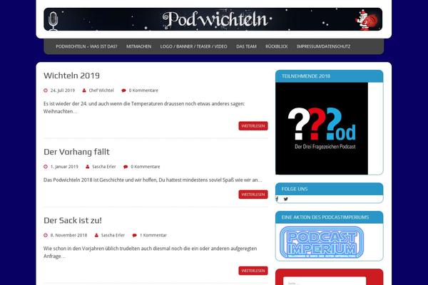 Site using Podlove Web Player plugin