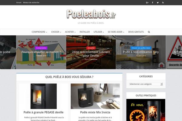 Voice theme site design template sample