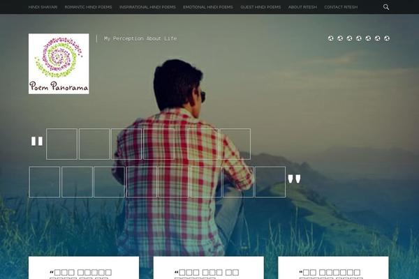 Modern theme site design template sample