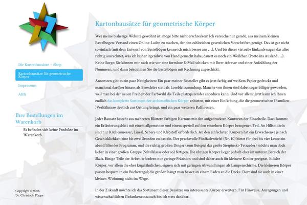 poeppe-online.de site used Cartsy