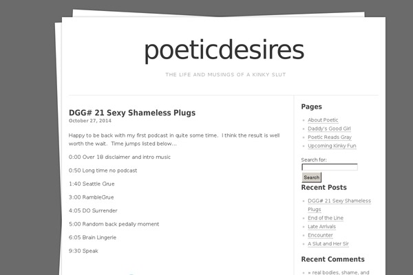 Stack theme site design template sample