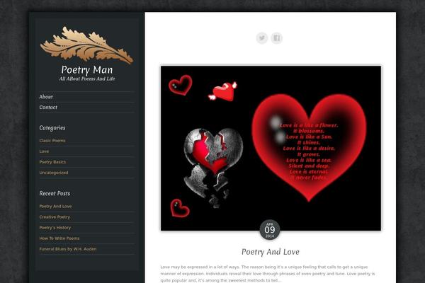 Luminescence Lite theme site design template sample