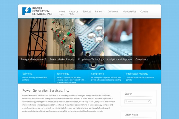 Ecobiz theme site design template sample