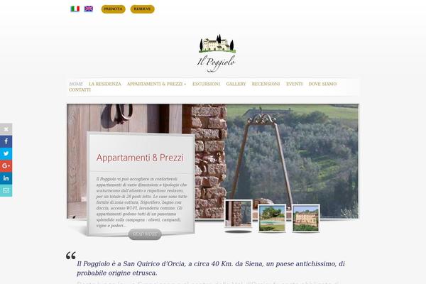 SimplePress theme site design template sample