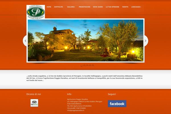 Prospect theme site design template sample
