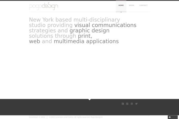 SmartStart theme site design template sample