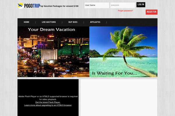 Site using Affiliates plugin