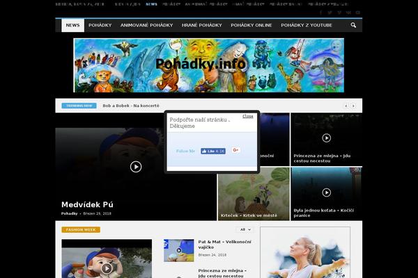 NewsMag theme site design template sample