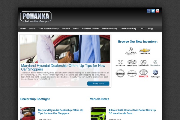 Pcg theme site design template sample