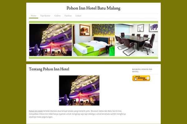 Skirmish theme site design template sample