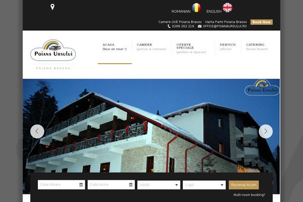 Soho Hotel theme site design template sample